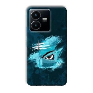 Shiva's Eye Phone Customized Printed Back Cover for Vivo Y22
