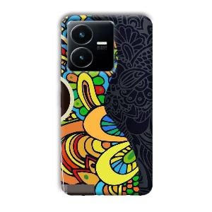 Pattern   Phone Customized Printed Back Cover for Vivo Y22