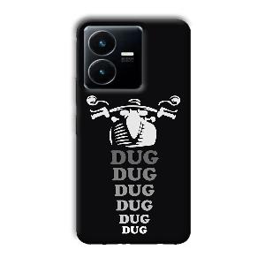 Dug Phone Customized Printed Back Cover for Vivo Y22