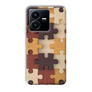 Puzzle Phone Customized Printed Back Cover for Vivo Y22