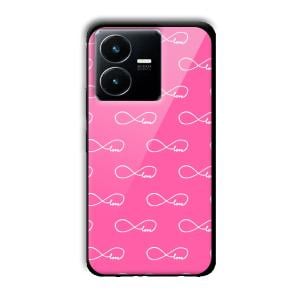 Infinite Love Customized Printed Glass Back Cover for Vivo Y22