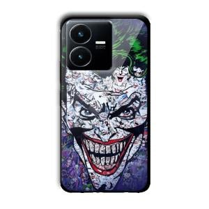 Joker Customized Printed Glass Back Cover for Vivo Y22