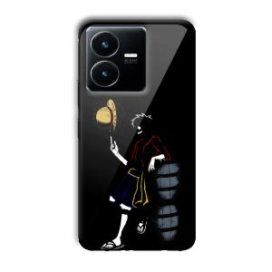 Cool Boy Customized Printed Glass Back Cover for Vivo Y22