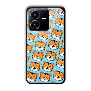 Laughing Cub Customized Printed Glass Back Cover for Vivo Y22