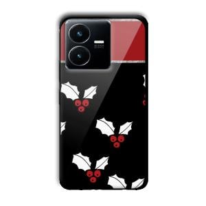 Little Fruits Customized Printed Glass Back Cover for Vivo Y22