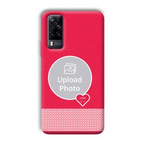 Love Symbol Customized Printed Back Cover for Vivo Y31
