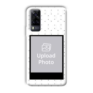 White Background  Customized Printed Back Cover for Vivo Y31