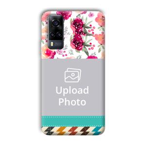 Water Color Painting Customized Printed Back Cover for Vivo Y31