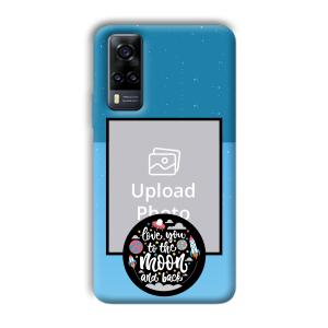 Love You Customized Printed Back Cover for Vivo Y31