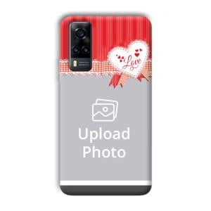 Valentine Customized Printed Back Cover for Vivo Y31
