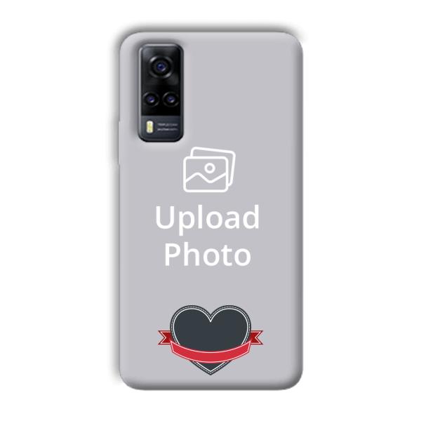 Heart Customized Printed Back Cover for Vivo Y31