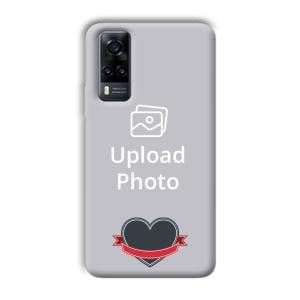 Heart Customized Printed Back Cover for Vivo Y31