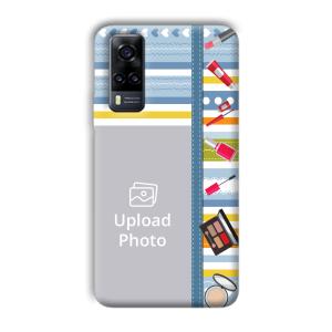 Makeup Theme Customized Printed Back Cover for Vivo Y31