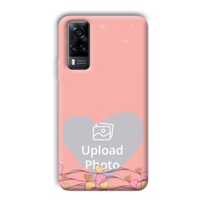 Small Hearts Customized Printed Back Cover for Vivo Y31