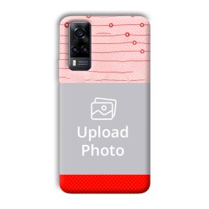 Hearts Customized Printed Back Cover for Vivo Y31