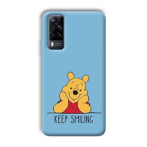 Winnie The Pooh Phone Customized Printed Back Cover for Vivo Y31