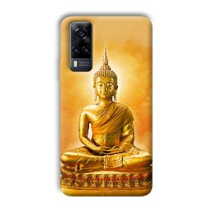 Golden Buddha Phone Customized Printed Back Cover for Vivo Y31