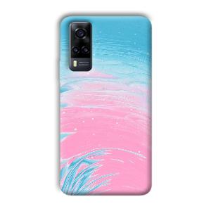 Pink Water Phone Customized Printed Back Cover for Vivo Y31
