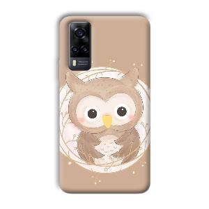 Owlet Phone Customized Printed Back Cover for Vivo Y31