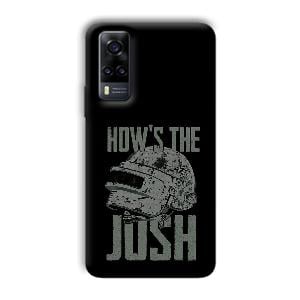 How's The Josh Phone Customized Printed Back Cover for Vivo Y31