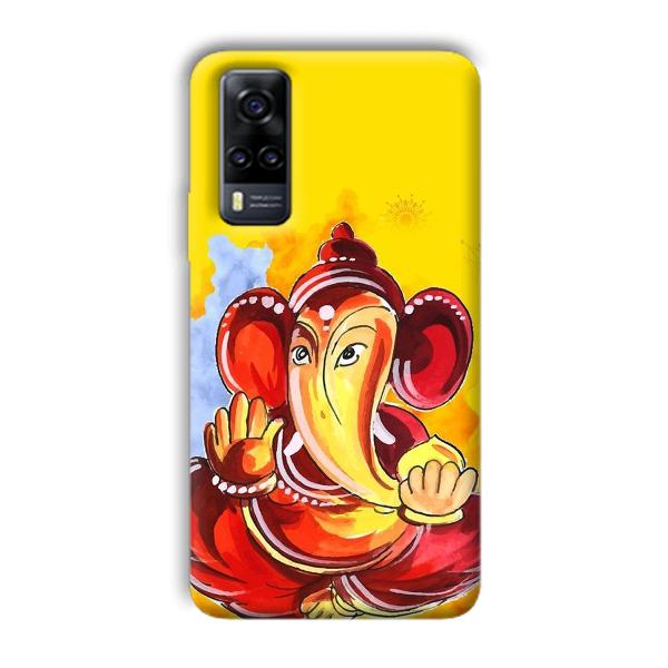 Ganesha Ji Phone Customized Printed Back Cover for Vivo Y31