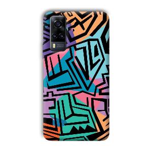 Patterns Phone Customized Printed Back Cover for Vivo Y31