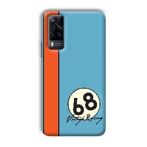 Vintage Racing Phone Customized Printed Back Cover for Vivo Y31
