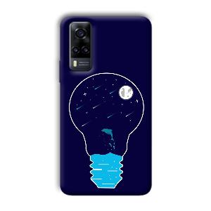 Night Bulb Phone Customized Printed Back Cover for Vivo Y31