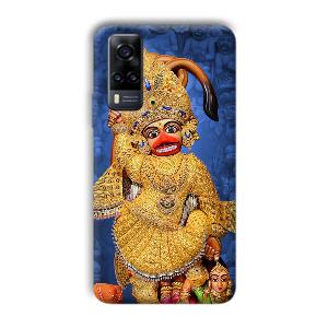 Hanuman Phone Customized Printed Back Cover for Vivo Y31