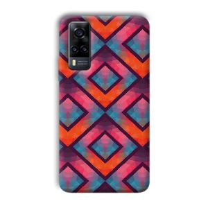 Colorful Boxes Phone Customized Printed Back Cover for Vivo Y31