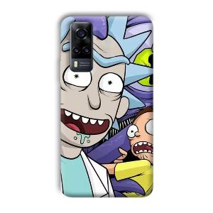 Animation Phone Customized Printed Back Cover for Vivo Y31