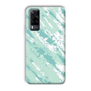 Sky Blue Design Phone Customized Printed Back Cover for Vivo Y31