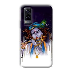 Krishna Phone Customized Printed Back Cover for Vivo Y31