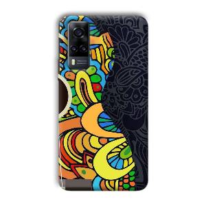 Pattern   Phone Customized Printed Back Cover for Vivo Y31