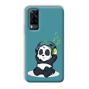 Panda  Phone Customized Printed Back Cover for Vivo Y31