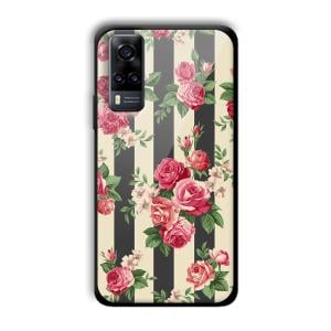 Wall of Flowers Customized Printed Glass Back Cover for Vivo Y31