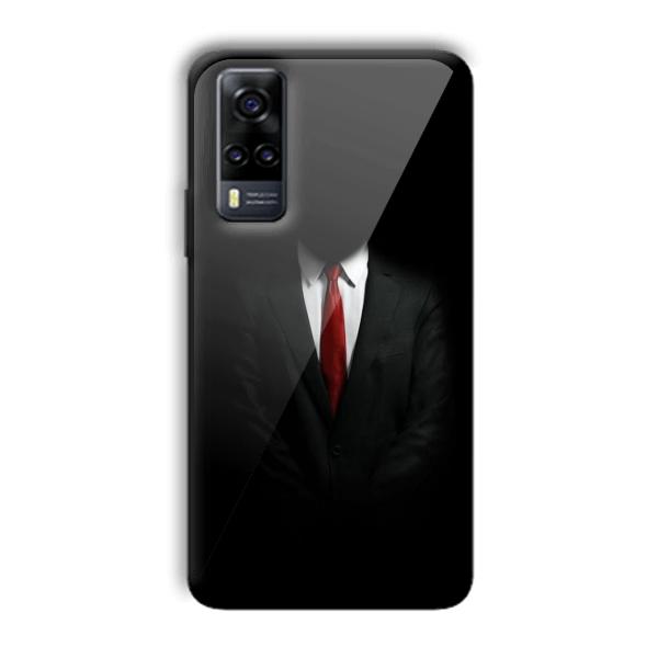 Hitman Customized Printed Glass Back Cover for Vivo Y31