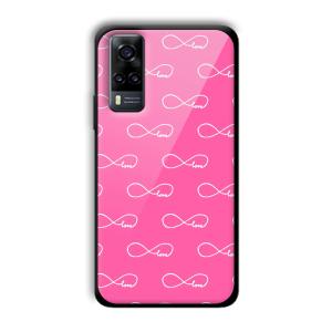 Infinite Love Customized Printed Glass Back Cover for Vivo Y31