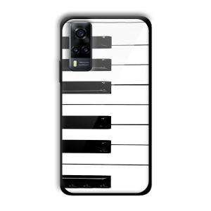 Piano Customized Printed Glass Back Cover for Vivo Y31