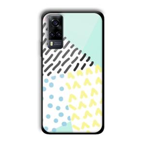 Cool Pattern Customized Printed Glass Back Cover for Vivo Y31