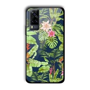 Forest at Night Customized Printed Glass Back Cover for Vivo Y31
