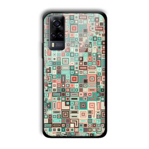 Green Maze Customized Printed Glass Back Cover for Vivo Y31