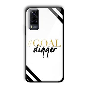 Goal Digger Customized Printed Glass Back Cover for Vivo Y31