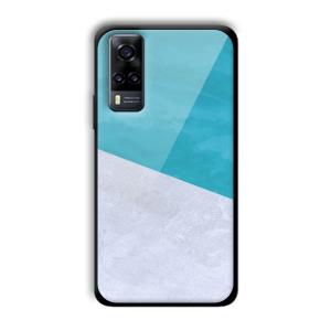 Twin Color Customized Printed Glass Back Cover for Vivo Y31