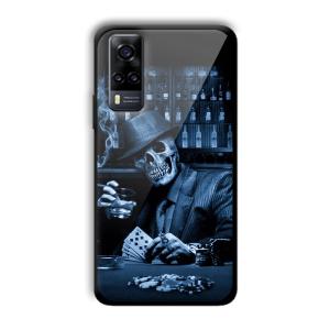 Scary Man Customized Printed Glass Back Cover for Vivo Y31