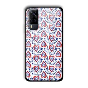 Little Spades Customized Printed Glass Back Cover for Vivo Y31