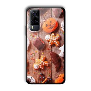 Gingerbread Customized Printed Glass Back Cover for Vivo Y31