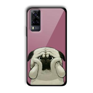 Chubby Dogo Customized Printed Glass Back Cover for Vivo Y31