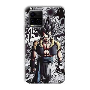 Goku Phone Customized Printed Back Cover for Vivo Y33s