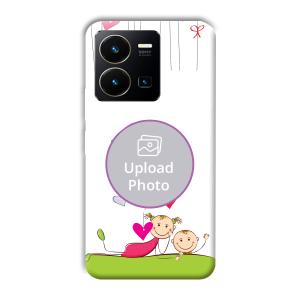 Children's Design Customized Printed Back Cover for Vivo Y35